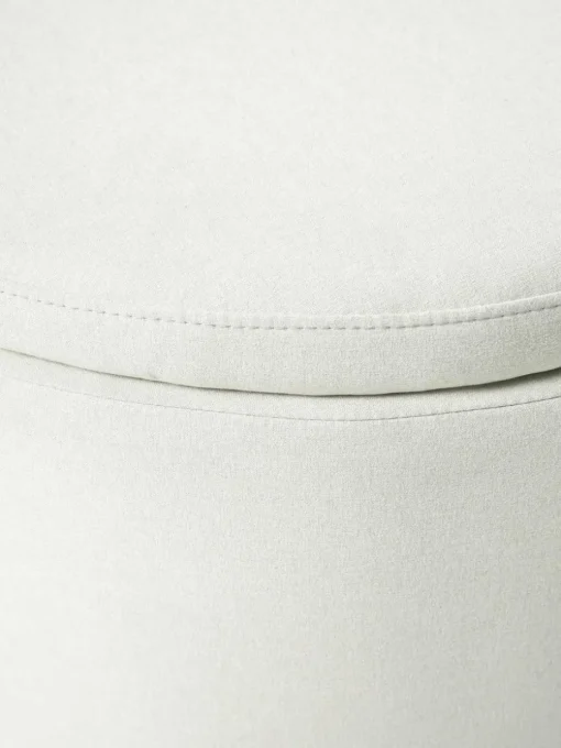 XL beklede poef Alida met opbergruimte