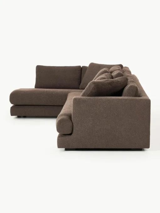 XL bouclé hoekbank Tribeca