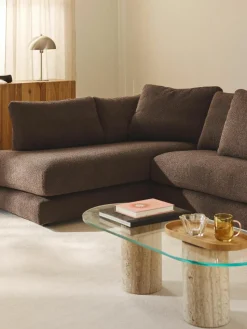 XL bouclé hoekbank Tribeca