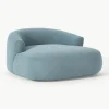 XL bouclé loungefauteuil Sofia