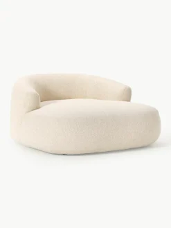 XL bouclé loungefauteuil Sofia