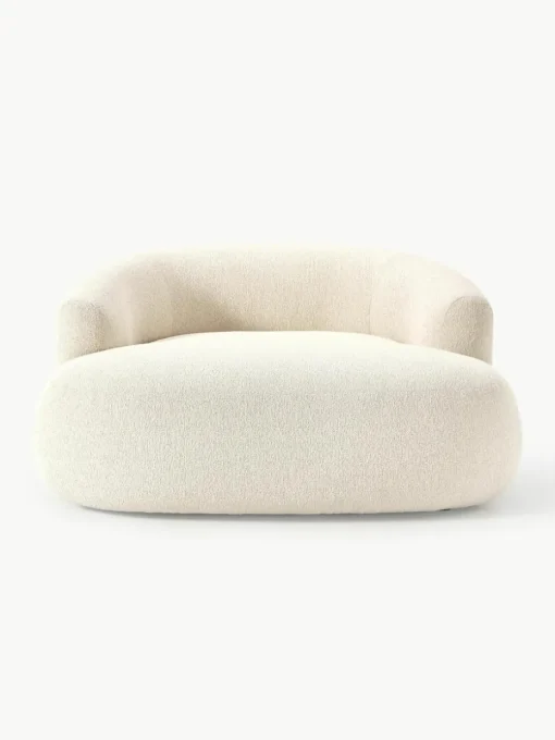 XL bouclé loungefauteuil Sofia