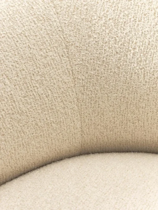 XL bouclé loungefauteuil Sofia