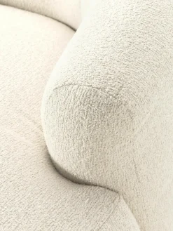 XL bouclé loungefauteuil Sofia