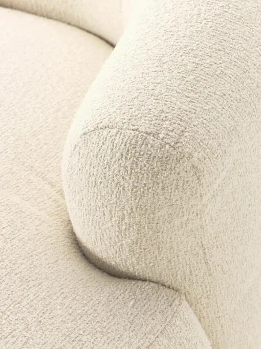 XL bouclé loungefauteuil Sofia
