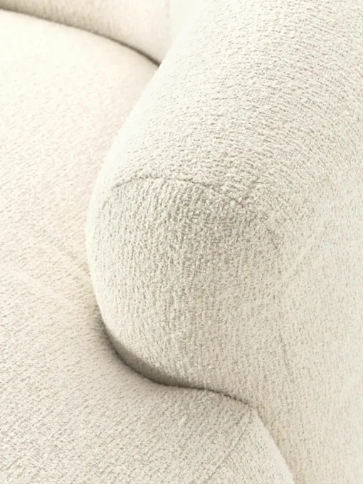 XL bouclé loungefauteuil Sofia