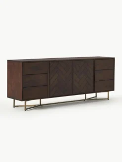 XL dressoir Luca gemaakt van mangohout