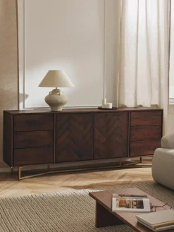 XL dressoir Luca gemaakt van mangohout