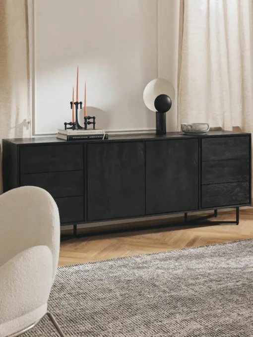 XL dressoir Luca gemaakt van mangohout