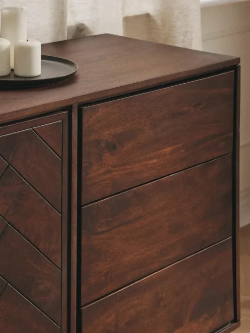 XL dressoir Luca gemaakt van mangohout