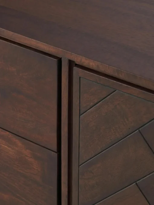XL dressoir Luca gemaakt van mangohout
