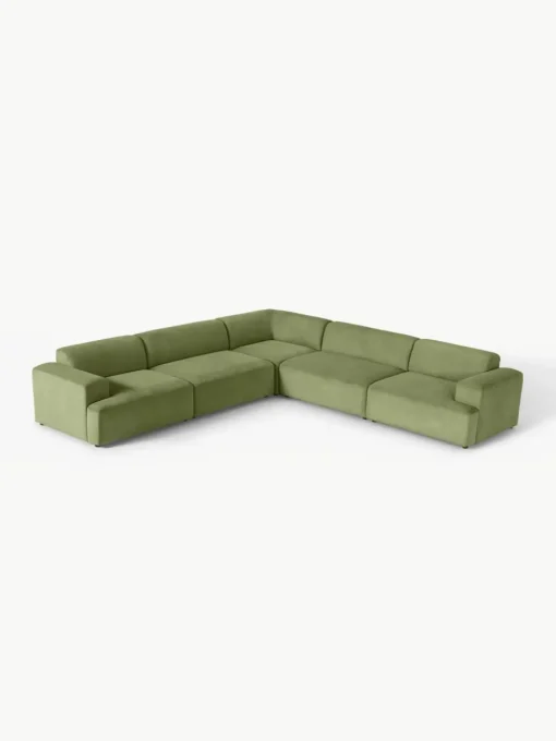 XL hoekbank Melva van corduroy