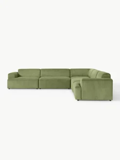 XL hoekbank Melva van corduroy