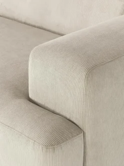 XL hoekbank Melva van corduroy