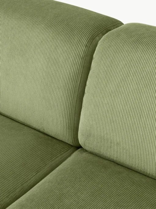 XL hoekbank Melva van corduroy