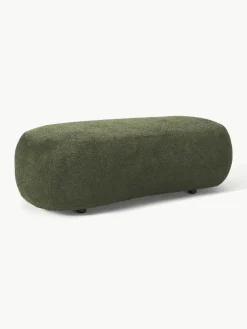 XL poef Alba van teddy bouclé