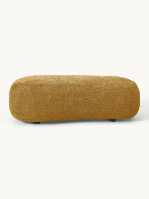 XL poef Alba van teddy bouclé