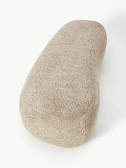 XL poef Alba van teddy bouclé