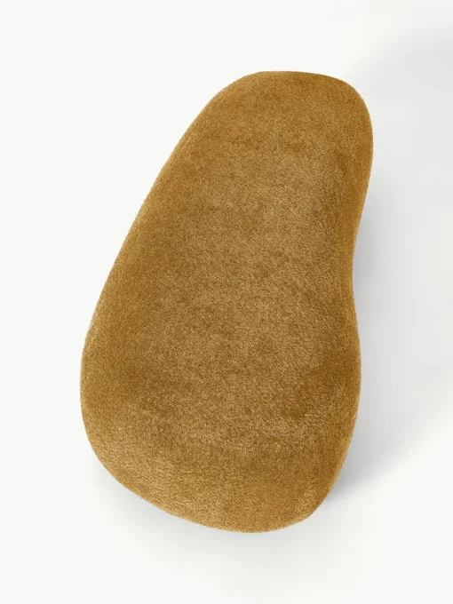 XL poef Alba van teddy bouclé