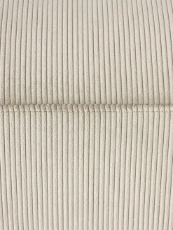 XL poef Melva van corduroy, B 116 x D 42 cm