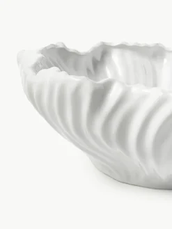 XL sierschaal Milazzo met geribbelde twist