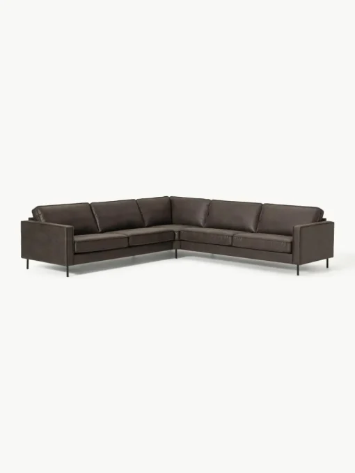 XL U-bank Hunter van gerecycled leer