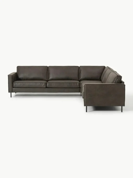 XL U-bank Hunter van gerecycled leer