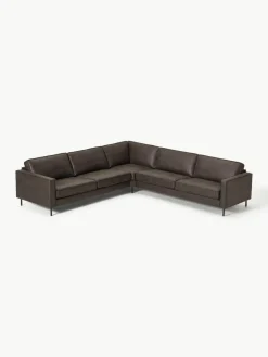 XL U-bank Hunter van gerecycled leer