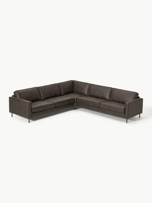 XL U-bank Hunter van gerecycled leer