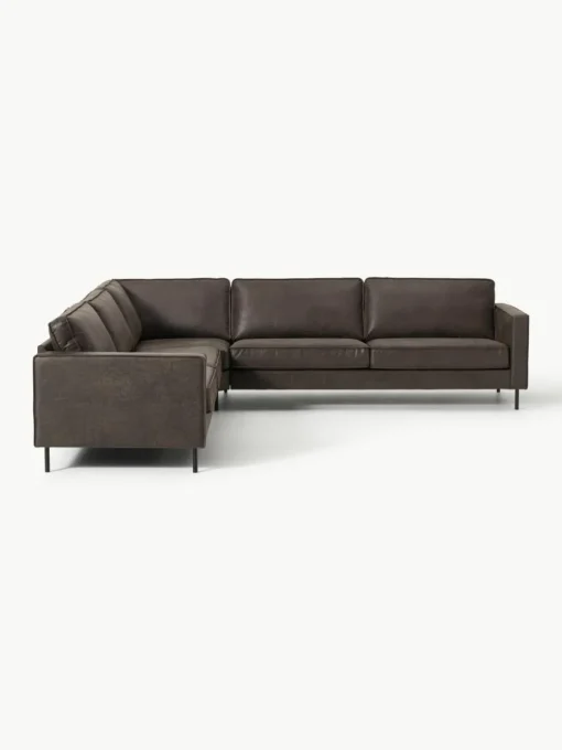 XL U-bank Hunter van gerecycled leer