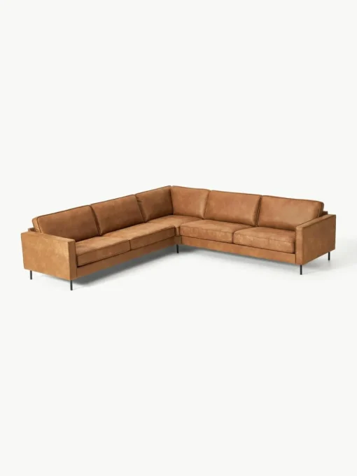 XL U-bank Hunter van gerecycled leer