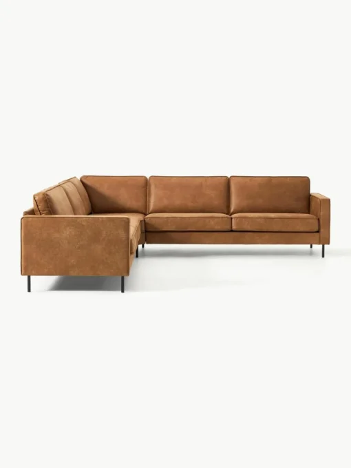 XL U-bank Hunter van gerecycled leer