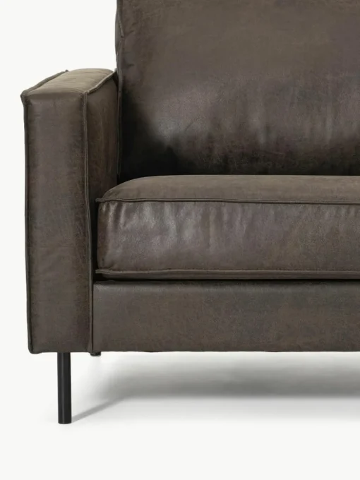 XL U-bank Hunter van gerecycled leer
