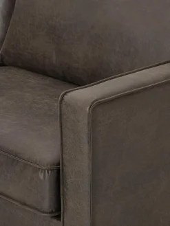XL U-bank Hunter van gerecycled leer