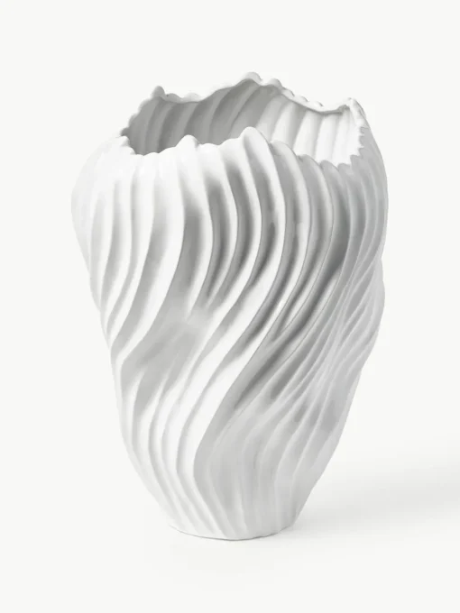 XL vaas Milazzo met gecanneleerde twist, H 44 cm