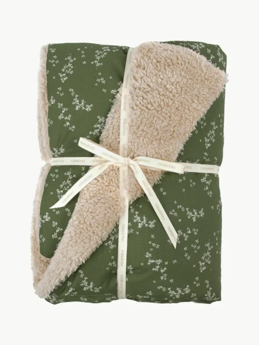 Zachte baby plaid Stories van biokatoen