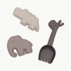 Zandspeelgoed Deer Friends, set van 3