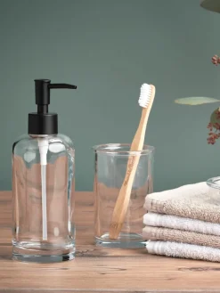Zeepdispenser Clear van glas