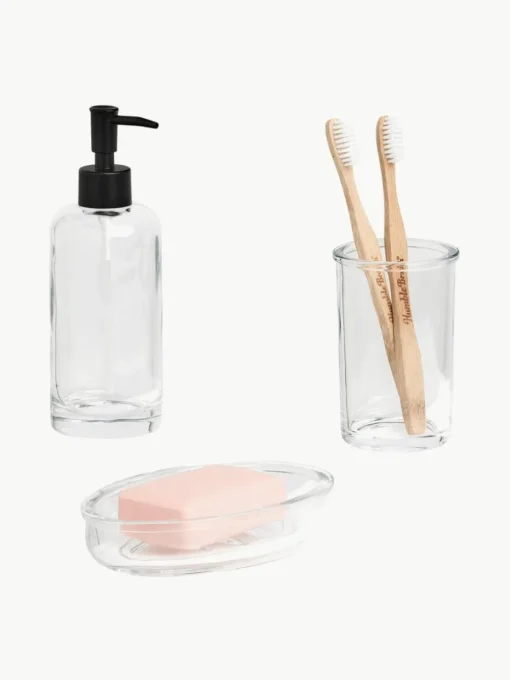 Zeepdispenser Clear van glas