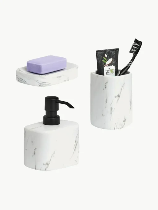 Zeepdispenser Marble van keramiek
