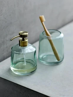 Zeepdispenser Vintage van glas