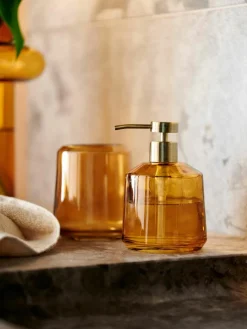 Zeepdispenser Vintage van glas
