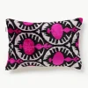 Zijden fluwelen kussenhoes Velvety met abstract patroon