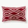 Zijden fluwelen kussenhoes Velvety met abstract patroon