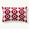 Zijden fluwelen kussenhoes Velvety met abstract patroon