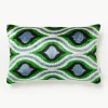Zijden fluwelen kussenhoes Velvety met abstract patroon