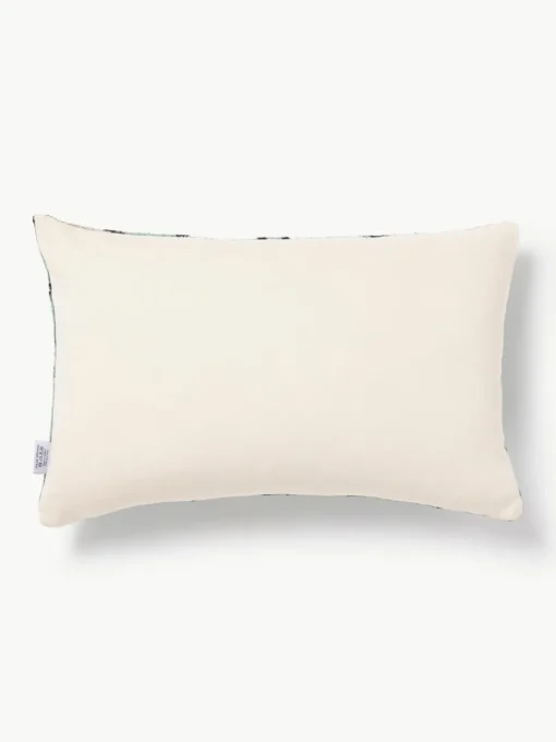 Zijden fluwelen kussenhoes Velvety met abstract patroon