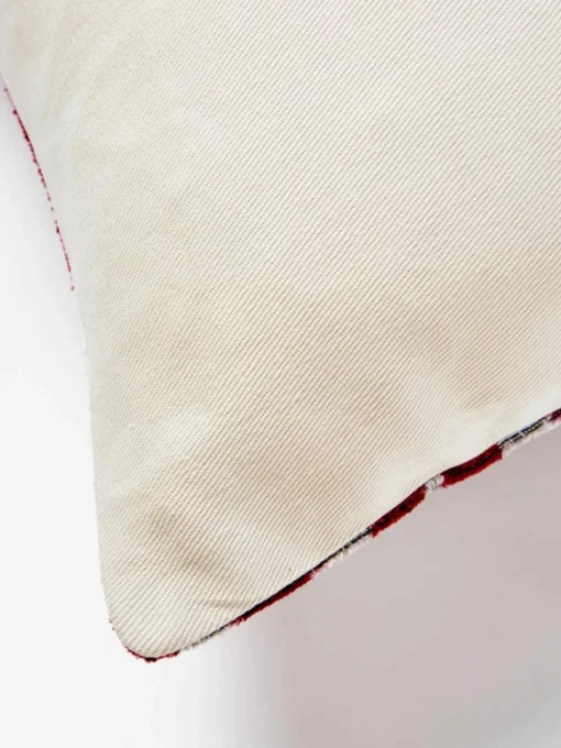 Zijden fluwelen kussenhoes Velvety met abstract patroon