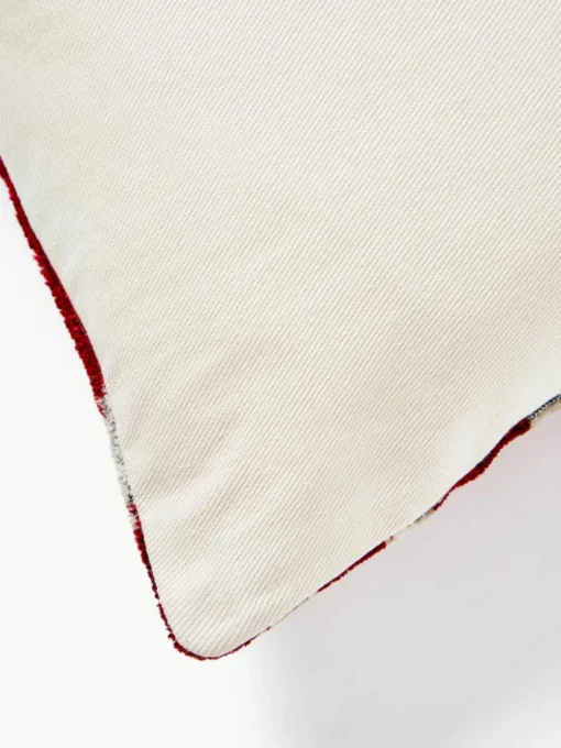 Zijden fluwelen kussenhoes Velvety met abstract patroon