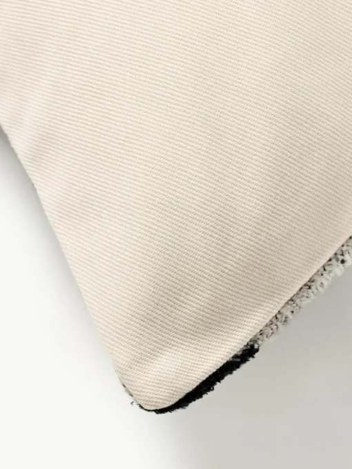 Zijden fluwelen kussenhoes Velvety met zigzag patroon